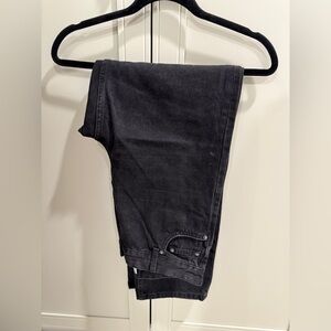 Bershka 100% cotton Women’s Black Straight Jeans